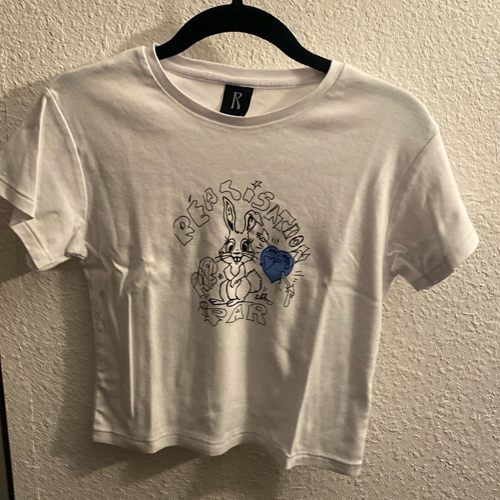 Realisation Par Bunny Tee with Blue Heart